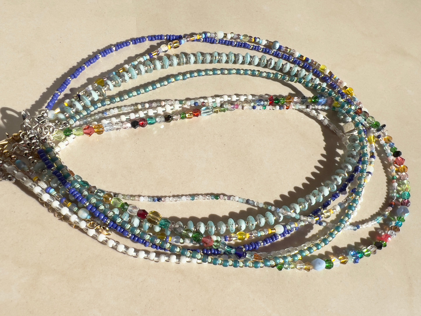 Multicolored bead Necklace