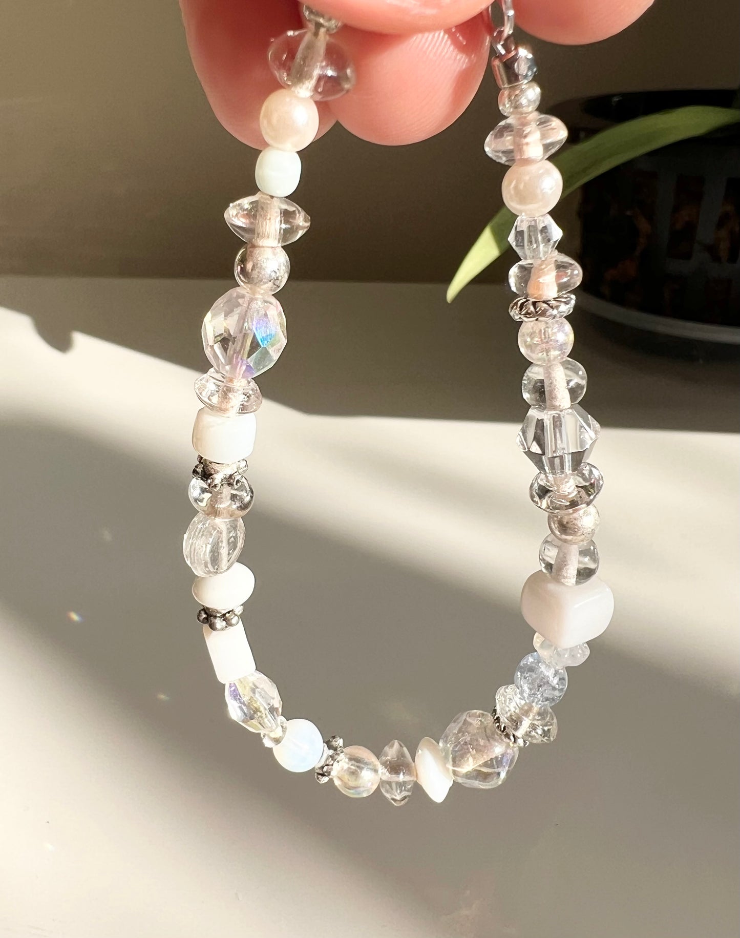 Crystal clear bracelet