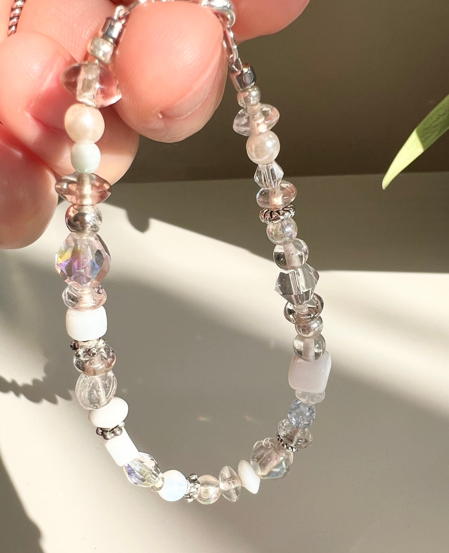 Crystal clear bracelet