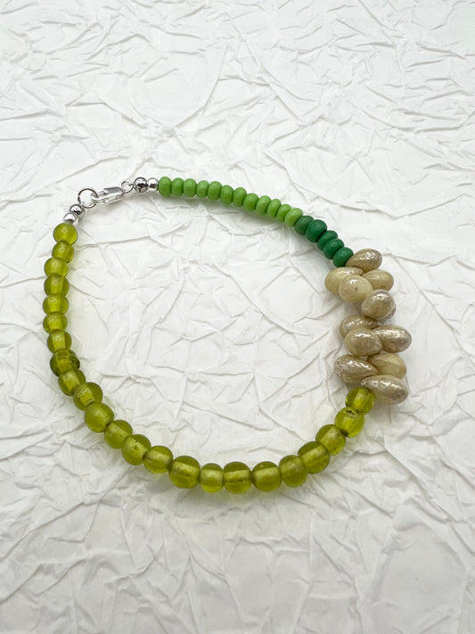 Teardrop glass bead Bracelet