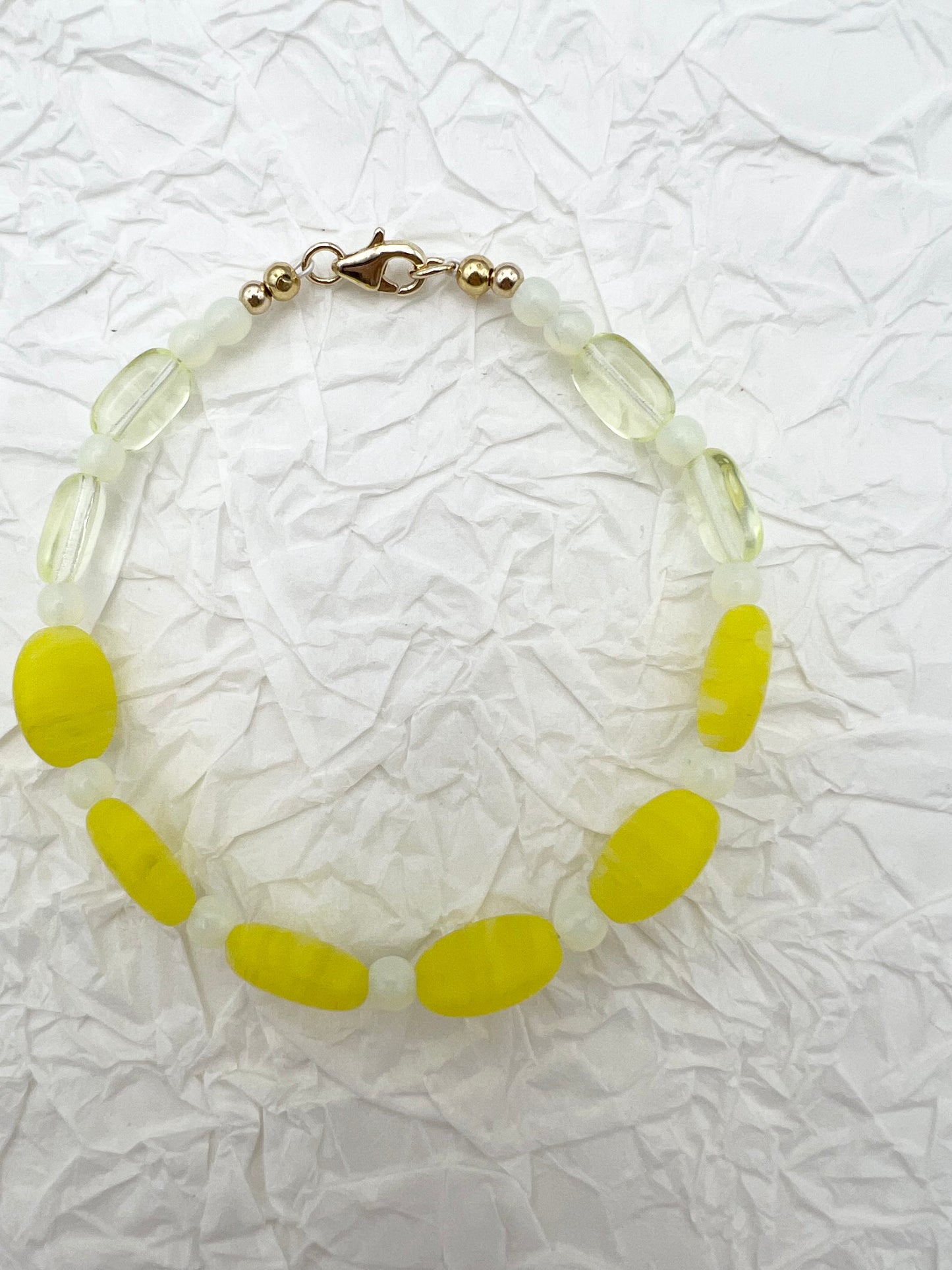 Yellow matte Bracelet