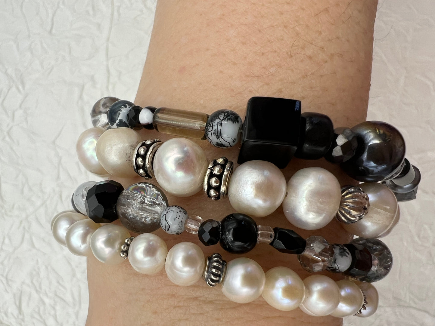 Vintage style freshwater pearl Bracelet