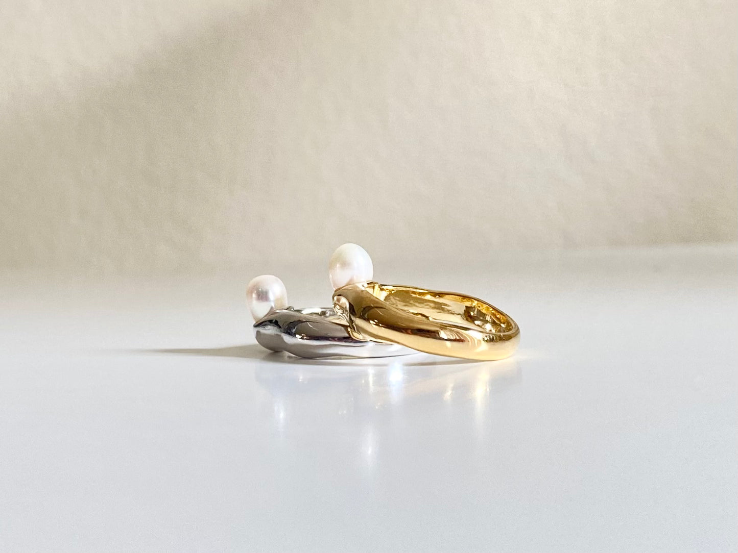 Sterling Silver Ocearn Pearl-Rings