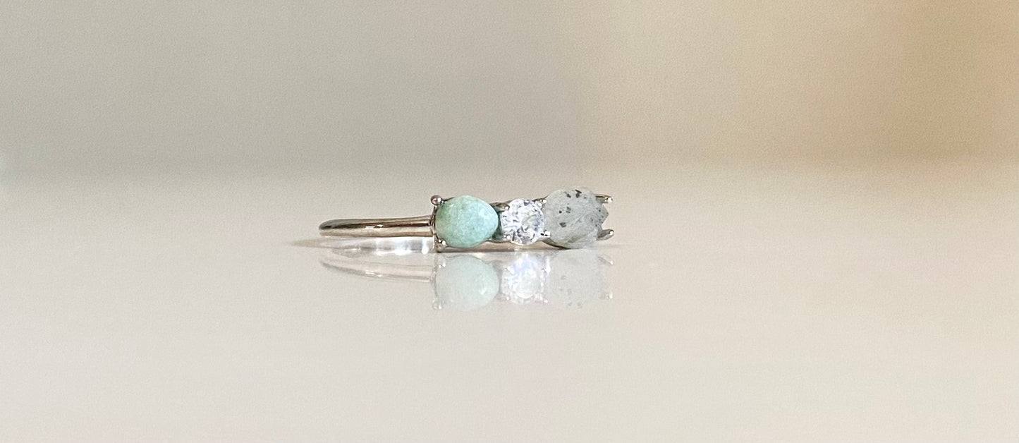 Sterling Silver Gem Stone Rings